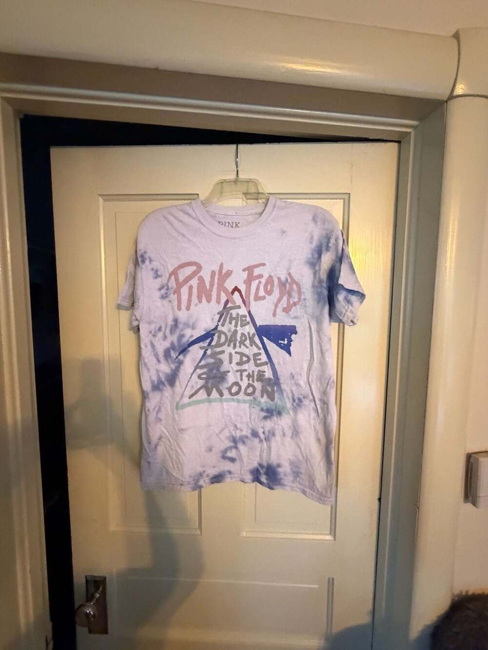 Pink Floyd The Dark Side of the Moon T-Shirt Medium Blue Tie Dye